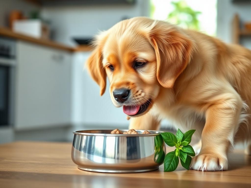 Nutrición ideal para un Golden Retriever cachorro